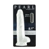 Addiction Pearl Dildo 8.5in - Model P8W - Sensual Pleasure for Alluring Delights - Female - G-Spot Stimulation - Shimmering Pearl