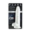 Addiction Pearl Dildo 8.5in - Model P8W - Sensual Pleasure for Alluring Delights - Female - G-Spot Stimulation - Shimmering Pearl - Adult Naughty Store