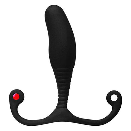 Introducing the Sensual Pleasure Masterpiece: Aneros MGX Syn Trident - The Ultimate Prostate Stimulator for Men in Sultry Midnight Black - Adult Naughty Store