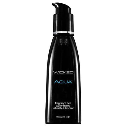 Wicked Aqua Luxurious Spa-Quality Aloe & Vitamin E Enriched Water-Based Lubricant - Fragrance Free, Paraben-Free, Latex Friendly, Long Lasting, Never Sticky, Vegan - No Animal By-products or Testing