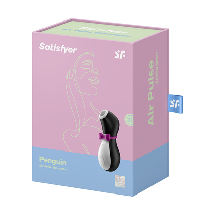 Satisfyer Penguin Pro 2 Next Generation Clitoral Stimulator - Intense Pleasure for Women - Black