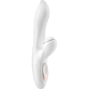 Satisfyer Pro + G-Spot Dual Stimulation Vibrator - Model SPG3 - Women's Clitoral and G-Spot Pleasure - Seductive Black - Adult Naughty Store