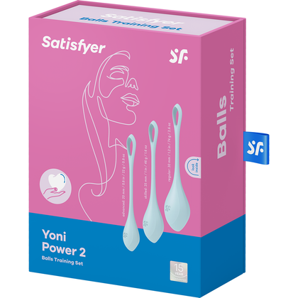 Introducing the Sensational Satisfyer Yoni Power 2: The Ultimate Pleasure Powerhouse for Her in Captivating Light Blue!