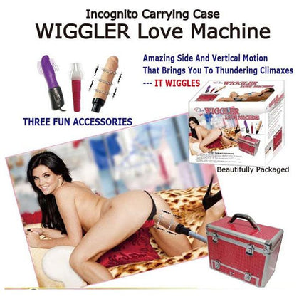 Introducing the Wiggler Love Machine - The Ultimate Dual Action Pleasure Device for Mind-Blowing Climaxes!