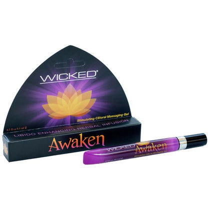 Wicked Awaken Clitoral Massage Gel - Heightened Sensitivity and Enhanced Libido for Intimate Pleasure - Adult Naughty Store