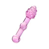 Introducing the Exquisite Pleasure: Sexus Glass Dildo Pink 17cm - The Ultimate Sensual Delight for Intimate Bliss - Adult Naughty Store