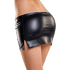 Introducing the Seductive Pleasure Camren Glossy Wetlook Mini Skirt - Model X1B2: Unleash Your Allure in Style - Adult Naughty Store