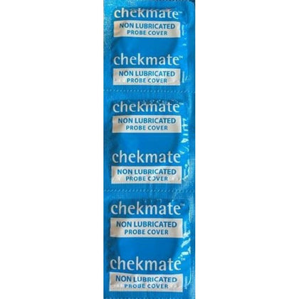 Chekmate Non-Lubricated Probe Cover 144's: Unisex Hygiene Probe Cover in Neutral Tone