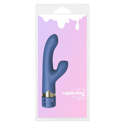 Introducing the Blue Squirting Vibrator by the Brand, a Deluxe Pleasure Experience for Women: Model BSV-001