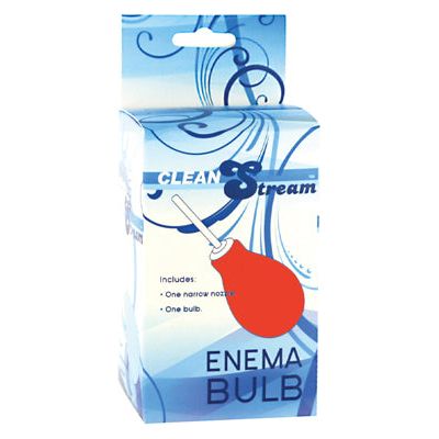 Sensual Pleasure Bulb Anal Clean Enema Red - The Ultimate Intimate Cleansing Experience