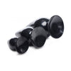 Triple Cones TC-300 Black Anal Plug Set for Sensual Pleasure