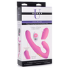 Strap U U-Pulse 15X Pulse & Vibe Strapless Strap-on with Remote - Pink - Adult Naughty Store