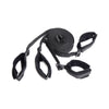 Seductive Pleasure: The Sensual Bed Restraint Bondage Kit Black - Adult Naughty Store