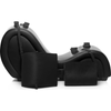 Introducing the Sensual Bliss Collection: Master Series Kinky Couch Sex Chaise Lounge with Love Pillows - Black - Adult Naughty Store