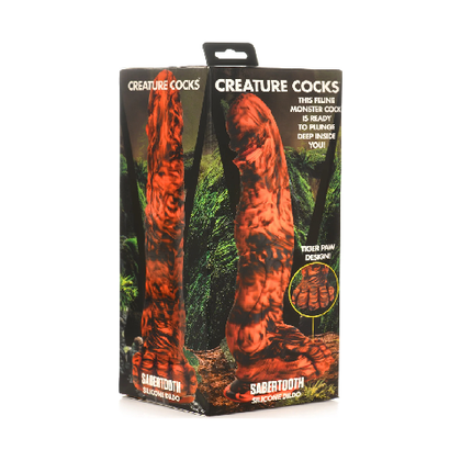 Creature Cocks Sabretooth Silicone Dildo - The Ultimate Primal Pleasure Experience! - Adult Naughty Store