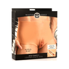 Introducing the Exquisite Enigma Silicone Vagina + Ass Panties - Model V-523M - Female - Dual Pleasure - Nude - Adult Naughty Store