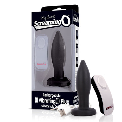 Experience Mind-Blowing Pleasure with VërSpanken Charged Anal Plug Model 817483013508 for Him - Black