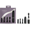 Ashella Vibes Mini Vibrator Kit - Versatile Pleasure Exploration Set for Intimate Bliss - Model AV-1001 - Female - Multi-Stimulating Attachments - Sensual Shades of Seduction