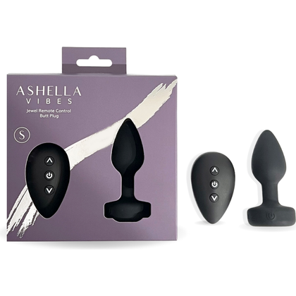 Ashella Vibes Jewel Remote Control Butt Plug Small: The Sensual Delight for Intimate Backdoor Pleasure