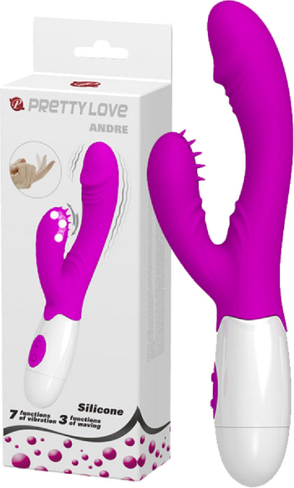 Andre Luxury Vibrating Massager X1 for Men - Prostate Stimulation - Purple