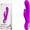 Introducing the SensaToys Rechargeable Hot Rabbit - Model R7X: The Ultimate Silicone Waterproof Rechargeable 7 Function Memory Pleasure Toy for Women in Vibrant Pink