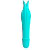 Introducing the Luxe Collection: Rechargeable Dolphin Battery Vibrator 137mm for Women - G-Spot Stimulation - Green by thisBrand - Model 137 🐬