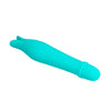 Introducing the Luxe Collection: Rechargeable Dolphin Battery Vibrator 137mm for Women - G-Spot Stimulation - Green by thisBrand - Model 137 🐬 - Adult Naughty Store