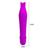 Indulge in the sophisticated luxury of the Edward Dolphin 137mm Magenta G-Spot Vibrator for Women from the Luxe Pleasure Collection.