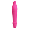 Introducing the Elegance Collection: Edward Dolphin 137mm Battery Vibrator for Women - Purple - Model 137 - G-Spot Pleasure