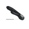 Introducing Luxe Pleasure Devices Selene Model 190 Easy Grip Vibrator for Women - G-Spot and Clitoral Stimulation in Black