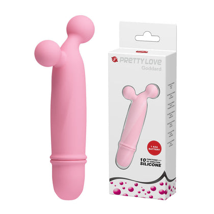 Elevate your intimate experiences with the Luxe Pleasure Goddard G10 Women's Soft Pink Clitoral Stimulation Vibrator