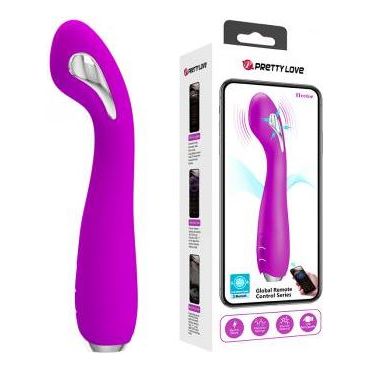 Pretty Love Homunculus Purple App-Controlled Electric Stimulation Vibrator - Model HMP-01 - For Women - Intense Pleasure in the Palm of Your Hand