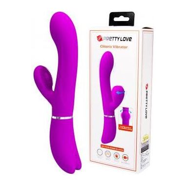 Pretty Love Clitoris Vibrator - Model X3 | Women's G-Spot Stimulation | Purple - Adult Naughty Store