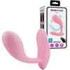 Luxe Pleasure Collection: Baird X1 Rechargeable Silicone Vibrator for Her - Pink - Adult Naughty Store