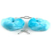 Introducing the Luxurious Blue Fluffy Handcuffs - Model FHC-001: Unleash Your Desires with Style and Comfort - Adult Naughty Store