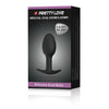 PRETTY LOVE Silicone Anal Ball Butt Plug AP03 - Unisex Anal Pleasure Toy, Black - Adult Naughty Store