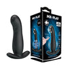 Introducing LuxeVibe M7 Rechargeable Butt Plug Prostate Massager for Men in Black - The Ultimate Dual Pleasure Stimulator
