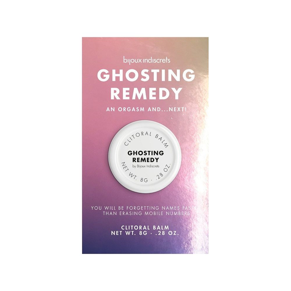 Bijoux Indiscrets Clitherapy Balm Ghosting Remedy - Clitoral Stimulation for Intense Pleasure - Women's Sensual Delight - Silky Smooth Texture - Enhance Your Orgasms - Model: Ghosting Remedy - Color: N/A