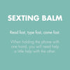 Bijoux Indiscrets Clitherapy Balm - Sexting Balm for Intense Clitoral Stimulation - Model X1 - Female - Delightful Pleasure Enhancer - Seductive Black