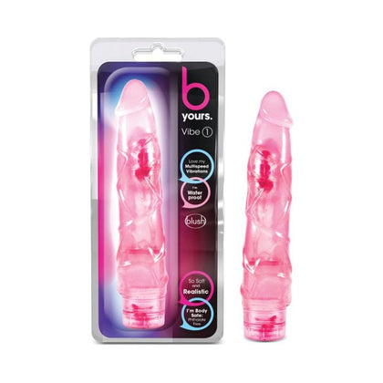 B Yours Vibe No 1 Pink - Sensually Pleasing Realistic Vibrator for Her Delight - Adult Naughty Store