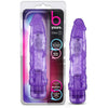 B Yours Vibe No 1 - The Sensual Pleasure Seeker: A Sultry Purple 9-Inch Realistic Vibrator for Alluring Intimate Moments - Adult Naughty Store