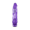 B Yours Vibe No 1 - The Sensual Pleasure Seeker: A Sultry Purple 9-Inch Realistic Vibrator for Alluring Intimate Moments - Adult Naughty Store