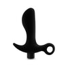 Sensual Pleasures Platinum Silicone Prostate Massager 01: The Ultimate Luxury Pleasure for Men, Targeting the P-Spot, in Sleek Black - Adult Naughty Store