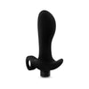 Sensual Pleasures Platinum Silicone Prostate Massager 01: The Ultimate Luxury Pleasure for Men, Targeting the P-Spot, in Sleek Black - Adult Naughty Store