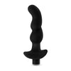 Anal Adventures Platinum Silicone Prostate Massager 03 - The Ultimate Black Pleasure for Men - Adult Naughty Store