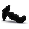 Anal Adventures Platinum Silicone Prostate Massager 03 - The Ultimate Black Pleasure for Men - Adult Naughty Store