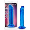 B Yours Sensual Pleasure Sweet N Small 6in Blue Suction Cup Dildo - Model SNS-6B - Adult Naughty Store