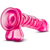 B Yours Basic 8 Pink Realistic Dildo - The Sensational Pleasure Companion for Her