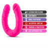 Ruse Silicone Slim 18in Hot Pink Double Dong: The Ultimate Pleasure Enhancer for Adventurous Souls - Adult Naughty Store