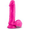 Au Naturel Bold Hero 8in Dildo - The Ultimate Pleasure Seeker's Delight in Pink - Adult Naughty Store